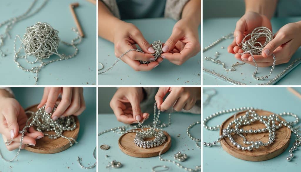 découvrez des méthodes simples et efficaces pour démêler vos colliers en un rien de temps. suivez nos étapes pratiques et gardez vos bijoux en parfait état sans tracas!