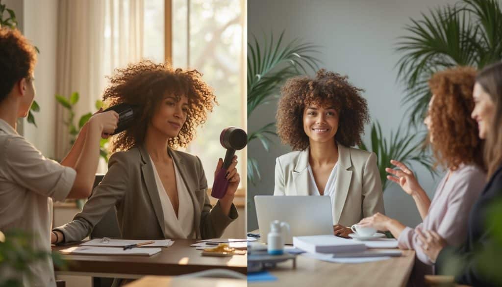 découvrez des astuces pratiques pour entretenir vos cheveux bouclés tout en optimisant votre productivité au travail. apprenez à gérer vos routines capillaires et à intégrer des soins rapides dans votre emploi du temps chargé.