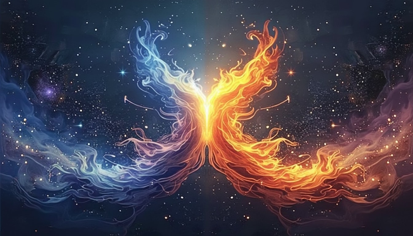 découvrez le concept fascinant de la flamme jumelle avec h55. un voyage spirituel unique qui explore la connexion profonde entre âmes et la recherche de l'équilibre personnel. plongez dans cette expérience transformative et apprenez à reconnaître et à comprendre votre flamme jumelle.
