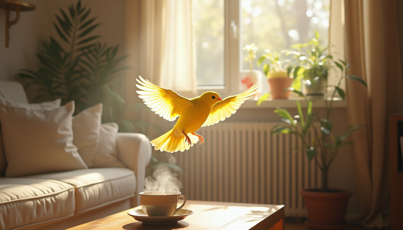 découvrez l'histoire amusante d'un petit oiseau qui s'invite chez vous sans prévenir ! suivez ses péripéties et les surprises qu'il réserve à votre quotidien. une lecture légère et divertissante pour les amoureux de la nature.
